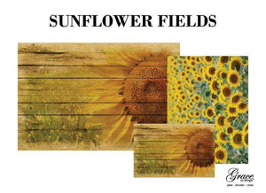 Sunflower Fields - Grace on Design Decoupage Paper