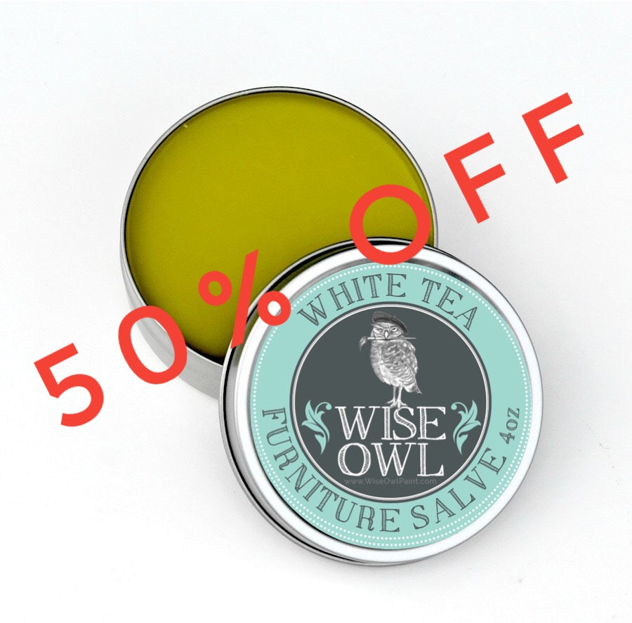 Salve Everything!  Using Wise Owl Paint's Furniture Salve On A